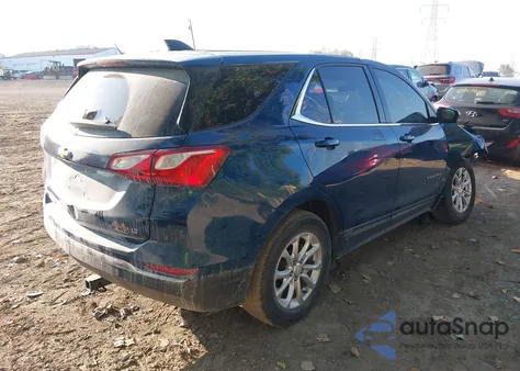 2020 Chevrolet Equinox Fwd Lt 1.5L Turbo из США, поврежденный, VIN 2GNAXKEV0L6210553